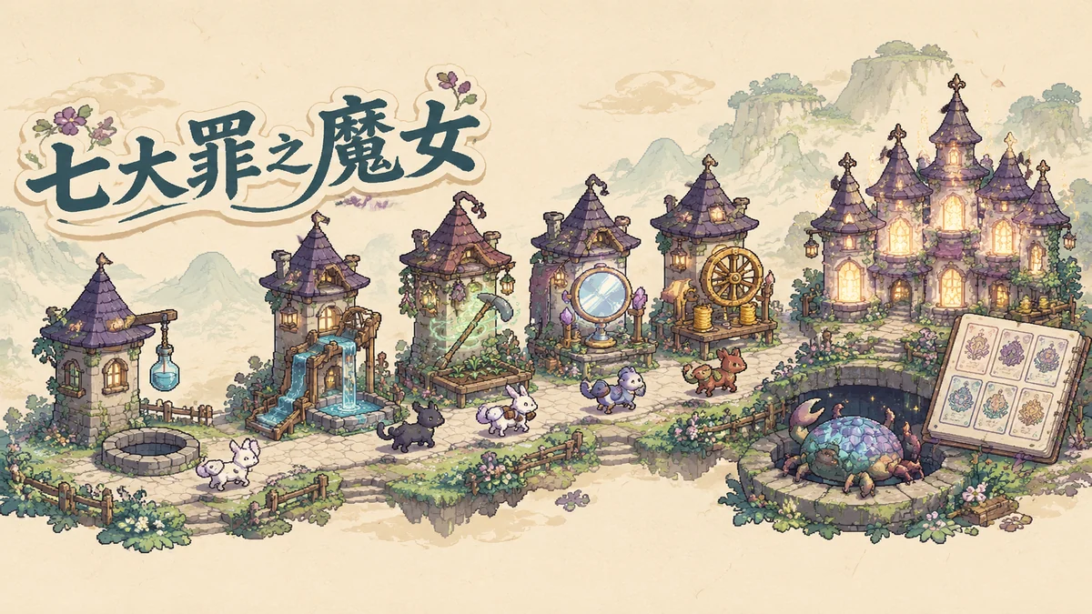 七大罪之魔女宣传画